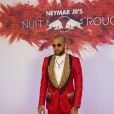 Dani Alves lors de la soirée d'anniversaire "Neymar JR'S: Nuit Rouge" des 27 ans de Neymar Jr. au Pavillon Gabriel à Paris, France, le 4 février 2019. © Sarah Bastin/Red Bull Content Pool/Bestimage