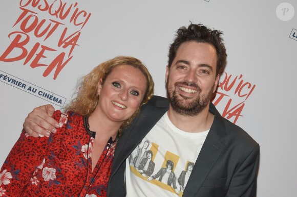 Aurore Auteuil et Loïc Legendre à l'avant-première de comédie dramatique "Jusqu'ici tout va bien" au cinéma Gaumont-Opéra à Paris, France, le 26 février 2019. © Coadic Guirec/Bestimage