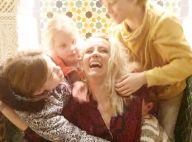 Élodie Gossuin : Maman complice et hilare avec ses deux paires de jumeaux