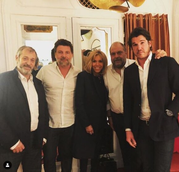 Brigitte Macron a assisté à une représentation de la pièce "Eric Dupond-Moretti à la barre " au théâtre de la Madeleine. Instagram, février 2019.