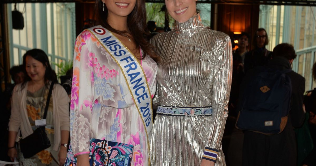 Vaimalama Chaves, Miss France 2019, et Laury Thilleman - People au