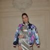 Laury Thilleman - People au défilé de mode Prêt-à-Porter automne-hiver 2019/2020 "Léonard Paris" à Paris. Le 1er mars 2019 © Veeren-CVS / Bestimage