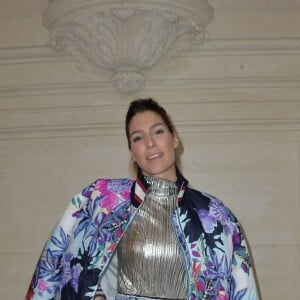 Laury Thilleman - People au défilé de mode Prêt-à-Porter automne-hiver 2019/2020 "Léonard Paris" à Paris. Le 1er mars 2019 © Veeren-CVS / Bestimage