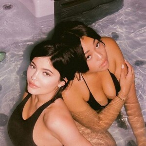 Kylie Jenner et Jordyn Woods. 2018.