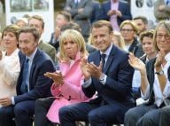 Emmanuel Macron décore le jeune Marin, héros miraculé, devant Brigitte