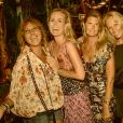 Exclusif - Carole Gruson, Laeticia Hallyday, Estelle Lefébure, Alessandra Sublet fêtent les 10 ans du St Barth Family Festival le 4 août 2017 © Xavier Merchet-Thau / Le Ti' Saint Barth / Bestimage