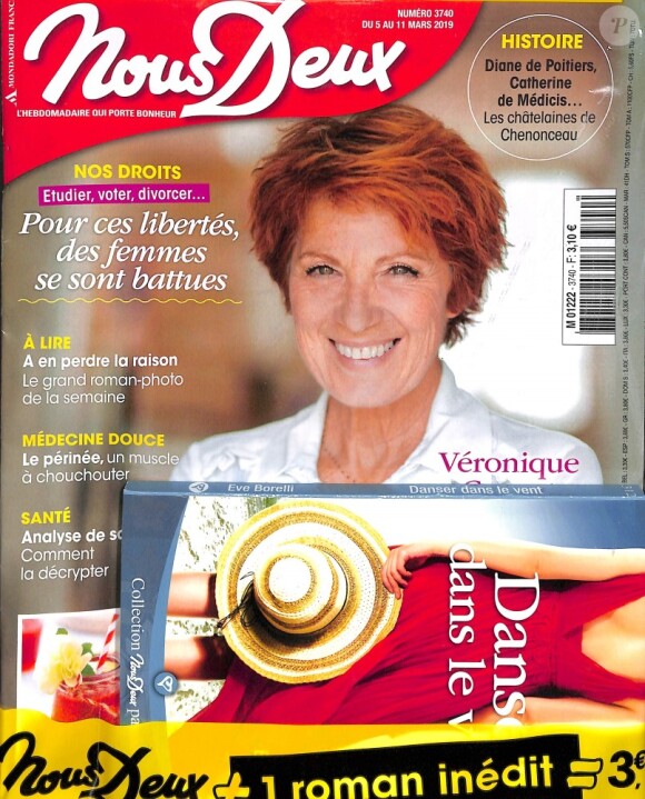 Magazine "Nous Deux", en kiosques mardi 5 mars 2019.