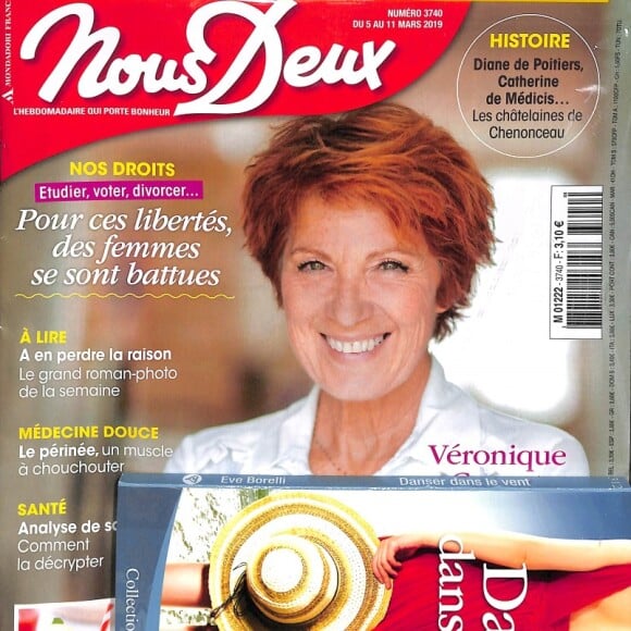 Magazine "Nous Deux", en kiosques mardi 5 mars 2019.