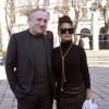 Francois-Henri Pinault et sa femme Salma Hayek - Les célébrités à Milan à l'occasion de la fashion week le 22 février, 2019