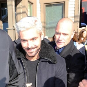 Zac Efron - Les célébrités dans les rues de Park City à l'occasion du festival du film de Sundance le 26 janvier 2019.