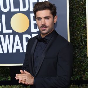 Zac Efron sur le tapis rouge de la 75ème cérémonie des Golden Globe Awards au Beverly Hilton à Los Angeles, le 7 janvier 2018. © Chris Delmas/Bestimage