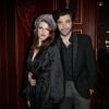 Elodie Frégé et son compagnon Gian Marco Tavani - Lancement du magazine 7000 Art Company à l'hôtel intercontinental à Paris le 7 mars 2019. © Marc Ausset-Lacroix/Bestimage