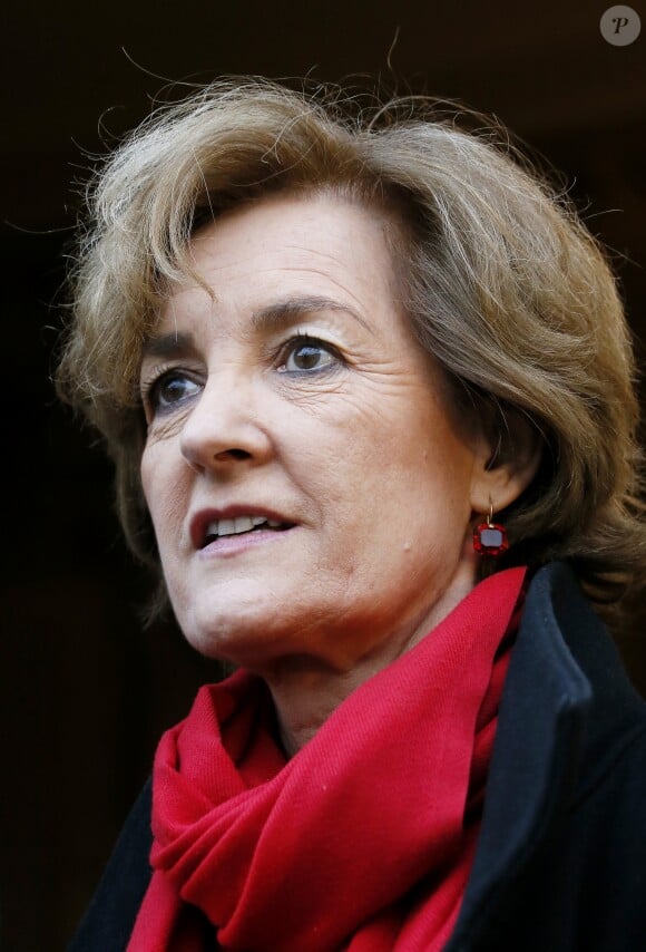 L'ancien premier ministre et maire de Bordeaux Alain Juppé et sa femme Isabelle recçoivent les Bordelais dans la cour de l'hôtel de ville avant de quitter définitivement le poste de maire afin d'être membre du conseil constitutionnel, le 7 Mars 2019 à Bordeaux. © Patrick Bernard-Fabien Cottereau/ Bestimage
