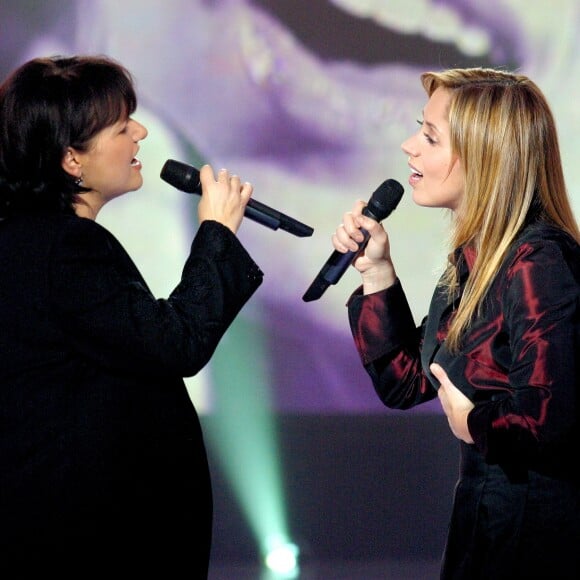 Maurane et Lara Fabian en 2002.