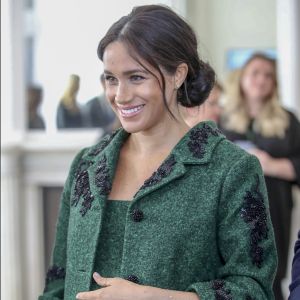 Meghan Markle et le prince Harry à la Maison du Canada le 11 mars 2019, à Londres.