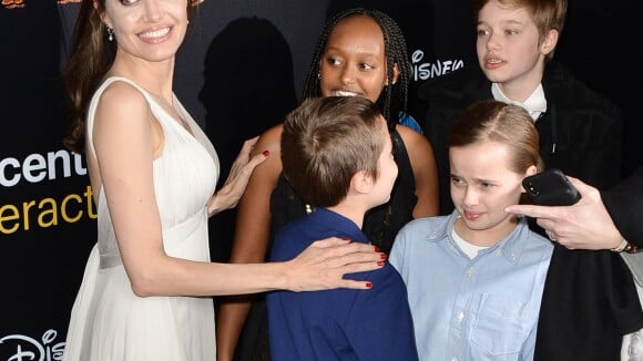 Angelina Jolie, maman chic avec ses enfants : la famille craque pour Dumbo