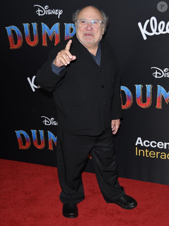 Danny DeVito à l'avant-première de Dumbo à Hollywood, Los Angeles, le 11 mars 2019.