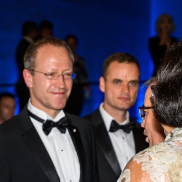 La princesse Mary de Danemark lors d'un dîner de gala au Musée des Beaux-Arts à Houston, à l'occasion d'un voyage de trois jours au Texas avec une délégation culturelle danoise. Le 12 mars 2019  On march 12th 2019 HRH Crown Princess Mary attended a gala dinner at Houston Museum of Fine Arts as part of her tree day visit to Texas with a delegation from the Danish cultural and creative industries. Also attending were Minister for Culture Mette Bock and the Danish Ambassador in the US Henrik Hahn Bramsen.13/03/2019 - Houston