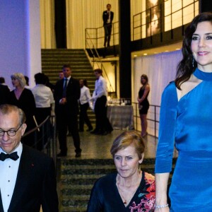 La princesse Mary de Danemark lors d'un dîner de gala au Musée des Beaux-Arts à Houston, à l'occasion d'un voyage de trois jours au Texas avec une délégation culturelle danoise. Le 12 mars 2019  On march 12th 2019 HRH Crown Princess Mary attended a gala dinner at Houston Museum of Fine Arts as part of her tree day visit to Texas with a delegation from the Danish cultural and creative industries. Also attending were Minister for Culture Mette Bock and the Danish Ambassador in the US Henrik Hahn Bramsen.13/03/2019 - Houston