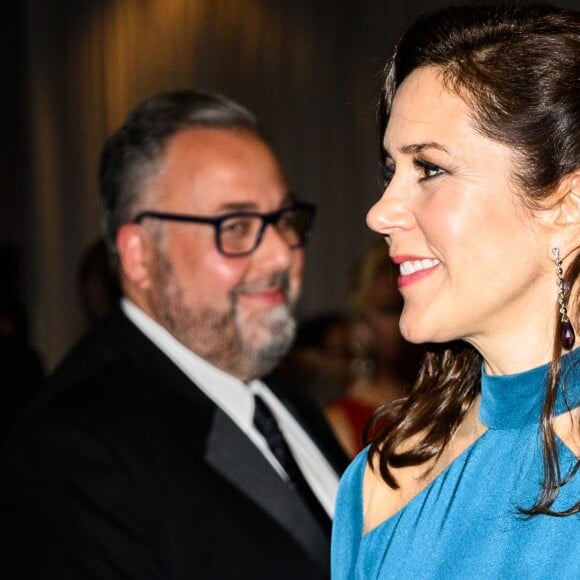 La princesse Mary de Danemark lors d'un dîner de gala au Musée des Beaux-Arts à Houston, à l'occasion d'un voyage de trois jours au Texas avec une délégation culturelle danoise. Le 12 mars 2019  On march 12th 2019 HRH Crown Princess Mary attended a gala dinner at Houston Museum of Fine Arts as part of her tree day visit to Texas with a delegation from the Danish cultural and creative industries. Also attending were Minister for Culture Mette Bock and the Danish Ambassador in the US Henrik Hahn Bramsen.13/03/2019 - Houston