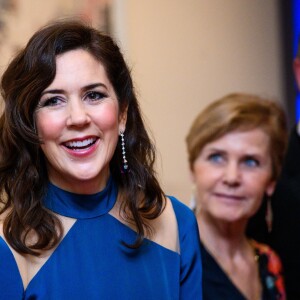 La princesse Mary de Danemark lors d'un dîner de gala au Musée des Beaux-Arts à Houston, à l'occasion d'un voyage de trois jours au Texas avec une délégation culturelle danoise. Le 12 mars 2019  On march 12th 2019 HRH Crown Princess Mary attended a gala dinner at Houston Museum of Fine Arts as part of her tree day visit to Texas with a delegation from the Danish cultural and creative industries. Also attending were Minister for Culture Mette Bock and the Danish Ambassador in the US Henrik Hahn Bramsen.13/03/2019 - Houston