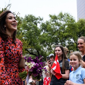 La princesse Mary de Danemark à Houston le 12 mars 2019