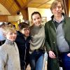 Tessy de Luxembourg (Tessy Antony) et le prince Louis de Luxembourg réunis, avec leurs fils Noah et Gabriel, lors d'un dimanche en famille le 10 mars 2019 au Luxembourg. Photo Instagram Tessy de Luxembourg.