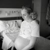 Erin O'Connor, enceinte. Mars 2019.