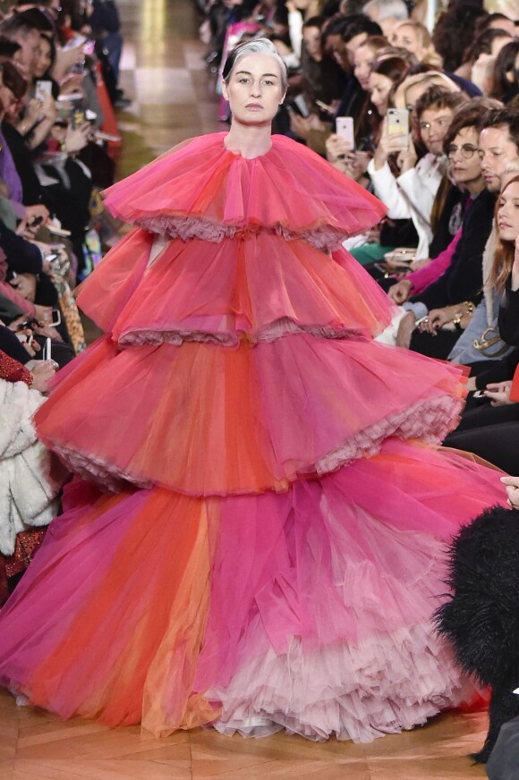Défilé de mode Haute-Couture printemps-été 2019 "Schiaparelli" à Paris. Le 21 janvier 2019