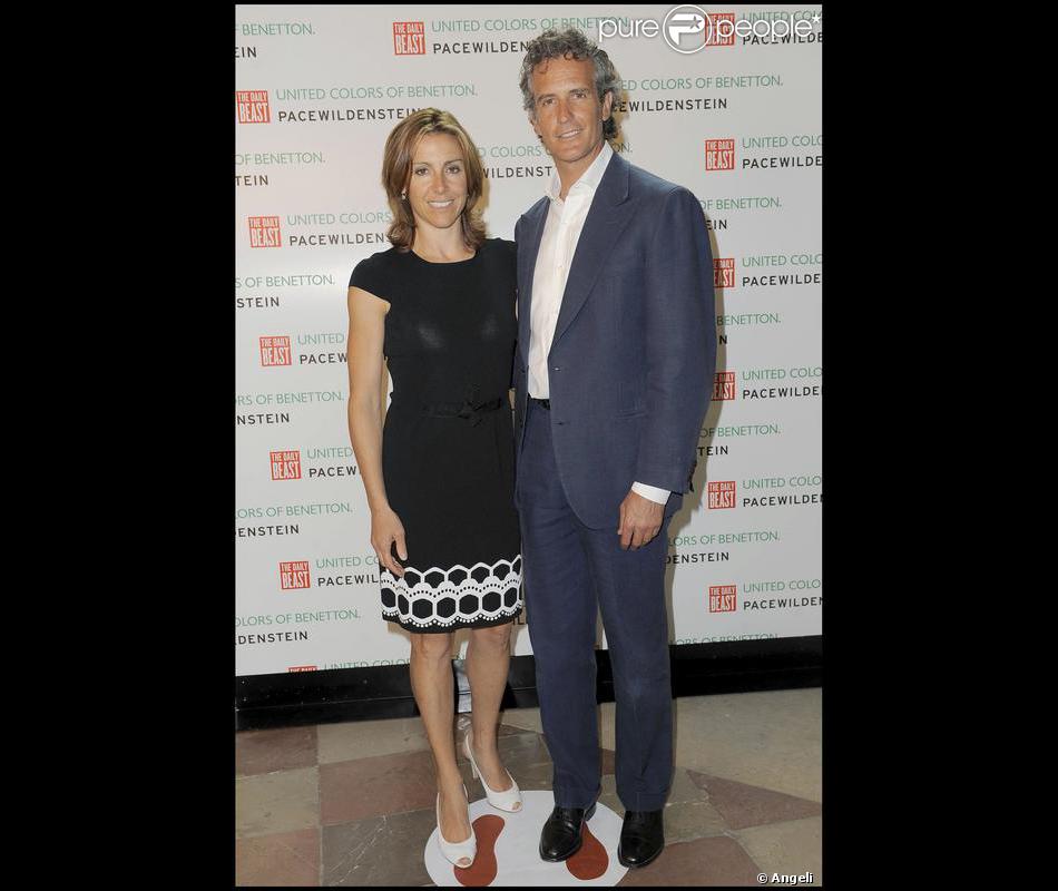 Deborah Compagnoni Et Alessandro Benetton Lors Du Cocktail Benetton De La Biennale De Venise Le 4 Juin 2009 Purepeople