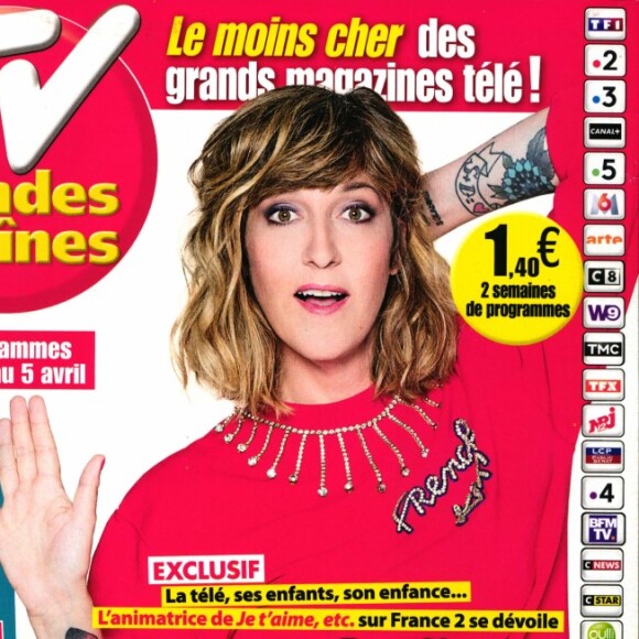 Magazine "TV Grandes Chaînes", en kiosques lundi 18 mars 2019.