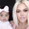 Khloe Kardashian et sa fille, True, le 14 mars 2019.