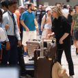 Exclusif - Chloë Grace Moretz et Kate Harrison arrivent à l'aéroport de Puerto Vallarta pour prendre l'avion. Le 19 mars 2019.