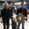 Exclusif - Chloë Grace Moretz et Kate Harrison arrivent à l'aéroport de Puerto Vallarta pour prendre l'avion. Le 19 mars 2019.