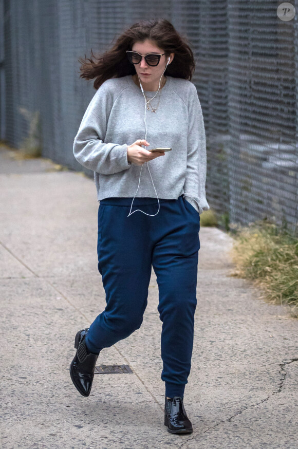 Lorde à New York, le 13 octobre 2016.
