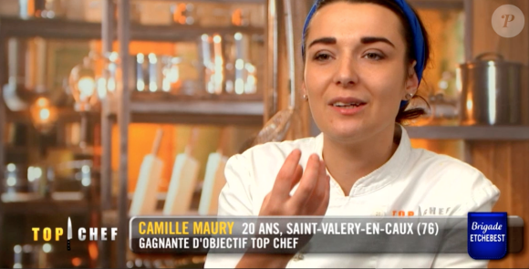 Camille - "Top Chef 2019" sur M6, le 27 mars 2019.