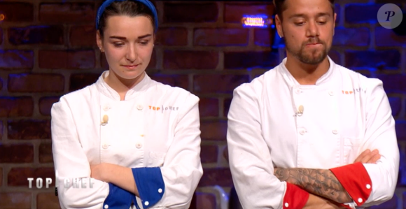 Camille et Florian - "Top Chef 2019" sur M6, le 27 mars 2019.