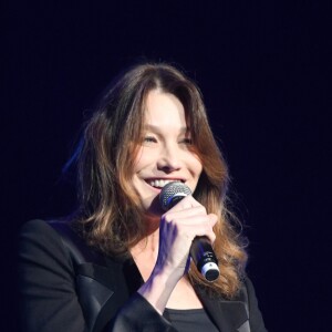 Carla Bruni-Sarkozy - 14ème Gala de la Fondation pour la recherche sur Alzheimer à l' Olympia à Paris le 18 mars 2019. © Coadic Guirec/Bestimage