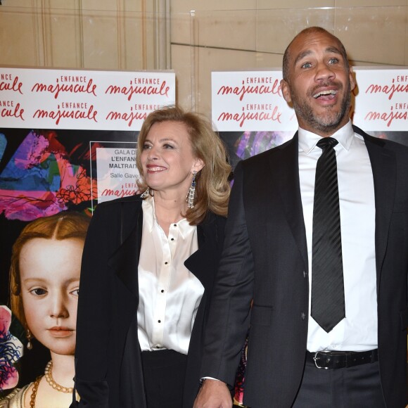 Valérie Trierweiler et Romain Magellan - Gala d'Enfance Majuscule donné au profit de l'enfance maltraitée à la salle Gaveau à Paris, le 25 mars 2019. © Giancarlo Gorassini/Bestimage