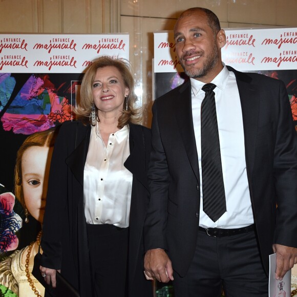 Valérie Trierweiler et Romain Magellan - Gala d'Enfance Majuscule donné au profit de l'enfance maltraitée à la salle Gaveau à Paris, le 25 mars 2019. © Giancarlo Gorassini/Bestimage