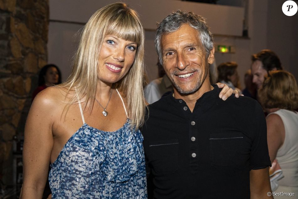 Exclusif - Nagui et sa femme Mélanie Page - Festival de ...