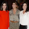 La reine Letizia d'Espagne et la première dame argentine Juliana Awada lors d'une réunion avec l'Alliance ibéro-américaine pour les maladies rares à Buenos Aires. Le 26 mars 2019.