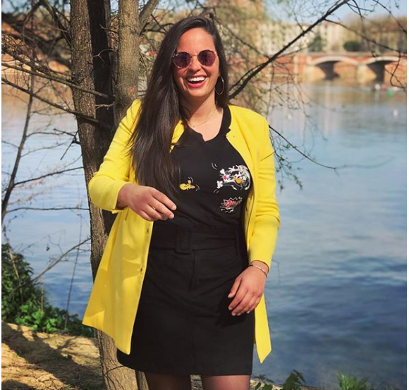 Marlène de "Mariés au premier regard 3" souriante sur Instagram - 24 mars 2019