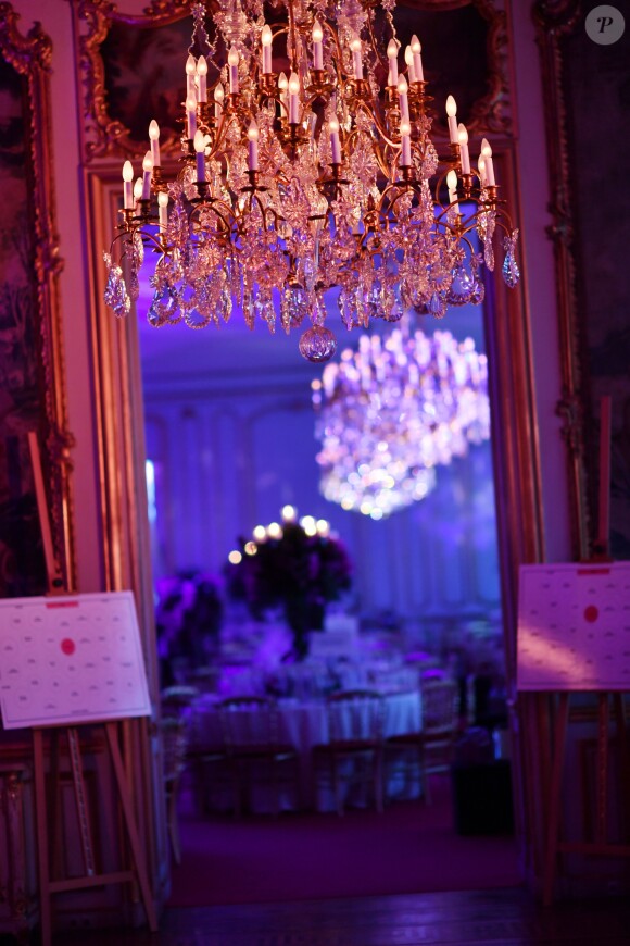 Exclusif - Atmosphère lors de la soirée de gala au profit de la fondation Pompidou, organisé et financé par Olivier et Natacha Dassault ainsi que Monique Pozzo Di Borgo, à l'hôtel Marcel Dassault à Paris, France, le 28 mars 2019. © Rachid Bellak-LMS/Bestimage