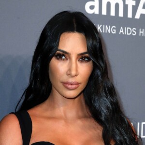 Kim Kardashian au photocall de la 21e édition du "amfAR Gala" au profit de la recherche contre le SIDA au Cipriani, Wall, à New York, le 6 février 2019.