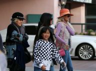Laeticia Hallyday avec ses filles, sa maman, son frère... Un clan si soudé