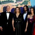 La princesse Caroline de Hanovre, le prince Albert II de Monaco, Carole Bouquet, Charlotte Casiraghi et son compagnon Dimitri Rassam, Tatiana Santo Domingo - 65ème édition du Bal de la Rose donné au profit de la Fondation Princesse Grace sur le thème de la Riviera, une idée de K. Lagerfeld, à la Salle des Etoiles du Sporting Monte-Carlo à Monaco, le 30 mars 2019. © Jean-François Otonello / Nice Matin / Bestimage  People attend the Rose Ball 2019 to benefit the Princess Grace Foundation on March 30th, 2019 at the Sporting Monte-Carlo – Salle des Etoiles in Monaco. The theme of this year event will be the one chosen by the legendary designer K. Lagerfeld, it is "The Riviera".30/03/2019 - Monaco
