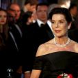 La princesse Caroline de Hanovre - 65ème édition du Bal de la Rose donné au profit de la Fondation Princesse Grace sur le thème de la Riviera, une idée de K. Lagerfeld, à la Salle des Etoiles du Sporting Monte-Carlo à Monaco, le 30 mars 2019. © Jean-François Otonello / Nice Matin / Bestimage  People attend the Rose Ball 2019 to benefit the Princess Grace Foundation on March 30th, 2019 at the Sporting Monte-Carlo – Salle des Etoiles in Monaco. The theme of this year event will be the one chosen by the legendary designer K. Lagerfeld, it is "The Riviera".30/03/2019 - Monaco