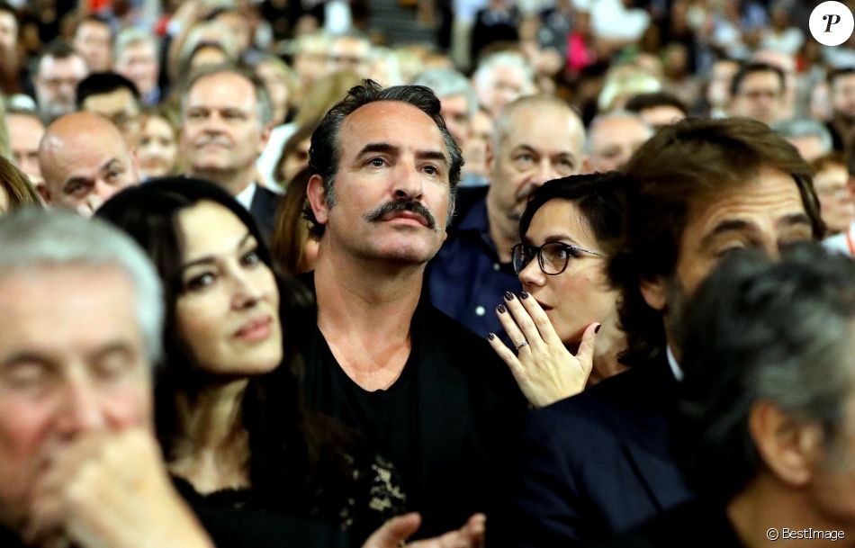 Monica Bellucci, Jean Dujardin et sa femme Nathalie Péchalat - Cérémonie d'Ouverture de la 10ème ...