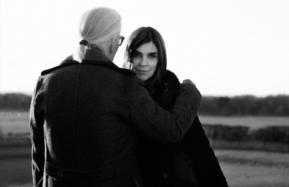 Karl Lagerfeld et Carine Roitfeld.